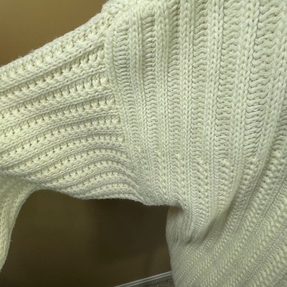 VTG Permit Men's Crew Neck Sweater Long Sleeve Cream Size M Medium - Picture 5 of 7